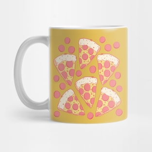 Pastel Pepperoni Pizza Party Mug